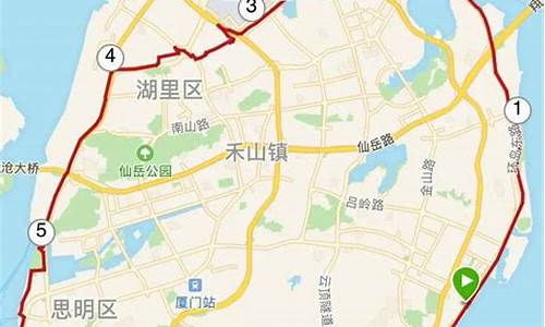 厦门旅游路线攻略图,厦门旅游路线