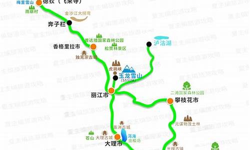 昆明自驾游最美线路图_昆明自驾旅游路线