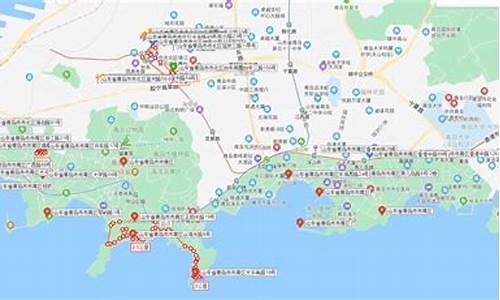 保定到青岛路线图_保定到青岛旅游路线