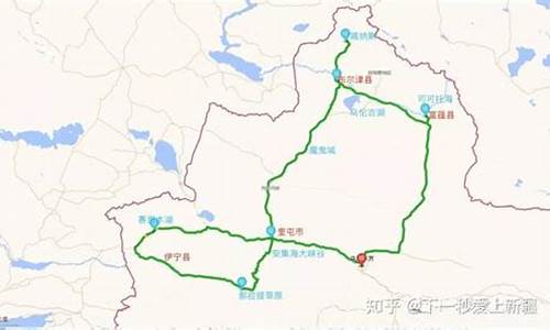 新疆旅游自驾游路线_新疆旅游自驾攻略